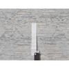 Modern and Contemporary Wool Hand Knotted Rug Grey 3.0x5.1 -O091280