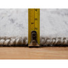 Modern and Contemporary Wool Hand Knotted Rug Grey 3.0x5.3 -O091269