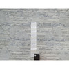 Modern and Contemporary Wool Hand Knotted Rug Grey 2.0x2.11 -O091275
