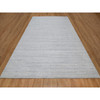 Modern and Contemporary Wool Hand Loomed Rug Ivory 9.0x11.11 -O091187