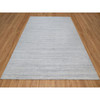 Modern and Contemporary Wool Hand Loomed Rug Ivory 7.11x9.11 -O091188
