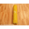 Modern and Contemporary Sari Silk Hand Knotted Rug Yellow 2.0x3.0 -O076105