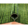 Modern and Contemporary Wool Hand Knotted Rug Green 8.2x10.3 -O075515