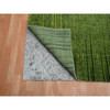 Modern and Contemporary Wool Hand Knotted Rug Green 12.2x15.0 -O075541