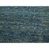 Modern and Contemporary Wool Hand Knotted Rug Blue 10.1x14.0 -O075542