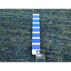 Modern and Contemporary Wool Hand Knotted Rug Blue 10.1x14.0 -O075542