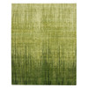 Modern and Contemporary Wool Hand Knotted Rug Green 7.11x10.1 -O075550