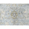 Oushak And Peshawar Wool Hand Knotted Rug Grey 9.11x13.10 -O010233