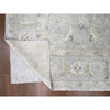 Oushak And Peshawar Wool Hand Knotted Rug Grey 9.11x13.10 -O010233