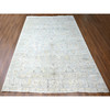 Oushak And Peshawar Wool Hand Knotted Rug Grey 9.11x13.10 -O010233