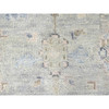 Oushak And Peshawar Wool Hand Knotted Rug Grey 8.9x12.0 -O010235
