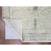 Oushak And Peshawar Wool Hand Knotted Rug Green 9.0x12.0 -O010242
