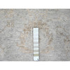 Oushak And Peshawar Wool Hand Knotted Rug Grey 7.8x9.10 -O010260