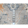 Oushak And Peshawar Wool Hand Knotted Rug Grey 11.6x14.11 -O010278