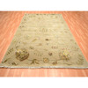 Rajasthan Wool & Silk Hand Knotted Rug Brown 8.0x9.11 -O075581