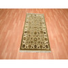 Rajasthan Wool & Silk Hand Knotted Rug Brown 3.0x5.3 -O075627