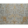 Fine Oriental Wool Hand Knotted Rug Grey 8.1x10.1 -O076161