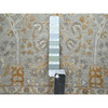 Fine Oriental Wool Hand Knotted Rug Grey 8.1x10.1 -O076161