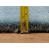 Modern and Contemporary Wool Hand Knotted Rug Blue 2.11x5.6 -O091311