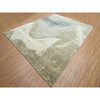 Modern and Contemporary Wool Hand Knotted Rug Grey 9.0x12.0 -O083151