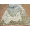 Modern and Contemporary Wool Hand Knotted Rug Grey 9.0x12.0 -O083151