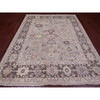 Oushak And Peshawar Wool Hand Knotted Rug Brown 8.2x9.8 -O089760
