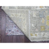 Oushak And Peshawar Wool Hand Knotted Rug Grey 8.0x9.7 -O089769
