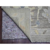 Oushak And Peshawar Wool Hand Knotted Rug Grey 10.0x13.8 -O089776