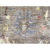 Oushak And Peshawar Wool Hand Knotted Rug Brown 10.0x13.7 -O089780