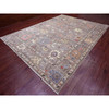 Oushak And Peshawar Wool Hand Knotted Rug Brown 10.0x13.7 -O089780