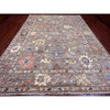 Oushak And Peshawar Wool Hand Knotted Rug Brown 10.0x13.7 -O089780