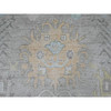 Oushak And Peshawar Wool Hand Knotted Rug Grey 9.11x13.6 -O089857
