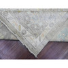 Oushak And Peshawar Wool Hand Knotted Rug Grey 9.11x13.6 -O089857