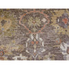 Oushak And Peshawar Wool Hand Knotted Rug Brown 9.7x13.6 -O089858