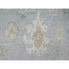 Oushak And Peshawar Wool Hand Knotted Rug Grey 10.0x13.5 -O089860