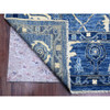 Oushak And Peshawar Wool Hand Knotted Rug Blue 10.1x13.9 -O089866