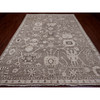 Oushak And Peshawar Wool Hand Knotted Rug Brown 9.0x11.9 -O089867