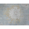 Oushak And Peshawar Wool Hand Knotted Rug Grey 11.6x17.1 -O089873