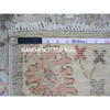 Oushak And Peshawar Wool Hand Knotted Rug Grey 3.0x9.11 -O089899