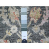 Oushak And Peshawar Wool Hand Knotted Rug Grey 4.0x5.9 -O020067