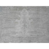Oushak And Peshawar Wool Hand Knotted Rug Grey 14.0x19.6 -O020183