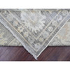 Oushak And Peshawar Wool Hand Knotted Rug Grey 9.2x11.8 -O020189