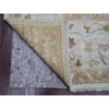 Oushak And Peshawar Wool Hand Knotted Rug Ivory 9.2x11.11 -O020193