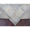 Oushak And Peshawar Wool Hand Knotted Rug Grey 9.0x12.6 -O020240