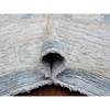 Oushak And Peshawar Wool Hand Knotted Rug Grey 11.9x15.5 -O020462