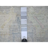 Oushak And Peshawar Wool Hand Knotted Rug Grey 6.2x11.10 -O020772