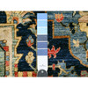 Heriz Wool Hand Knotted Rug Blue 9.2x11.10 -O020005