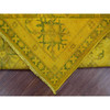 Kazak Wool Hand Knotted Rug Yellow 7.6x9.5 -O020009