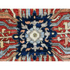 Heriz Wool Hand Knotted Rug Red 9.6x12.0 -O020085