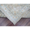 Oushak And Peshawar Wool Hand Knotted Rug Grey 8.1x9.10 -O020087